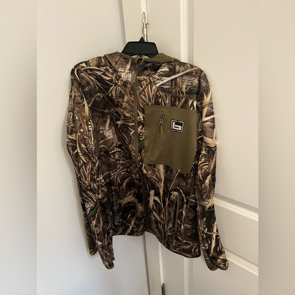 Banded Hooded full zip fleece mid-layer Max-5